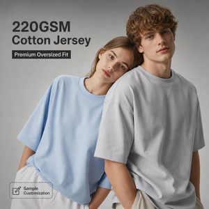 T-Shirt Oversize in Cotone 100% Bianco Premium, Vendita all'Ingrosso con Motivi per Stampa Logo Personalizzata - Product Image 4