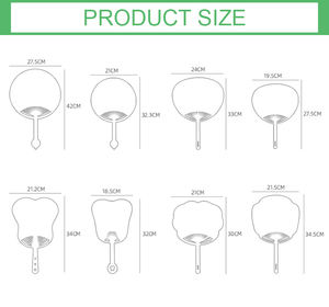 Kipas Plastik PP dengan Cetak Logo Kustom untuk Iklan dan Promosi, Kipas Tangan Dingin Musim Panas untuk Hadiah - Product Image 2