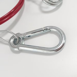 Nhà Máy Tùy Chỉnh Xe Khẩn Cấp Mạ Kẽm Cao Su Bao Phủ Dây Dây Kéo Khả Năng Tải 300Kg Mạnh Mẽ Dây Thép Trailer Dây - Product Image 2