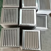 10x10 pouces En Aluminium Louvre Grille D'aération