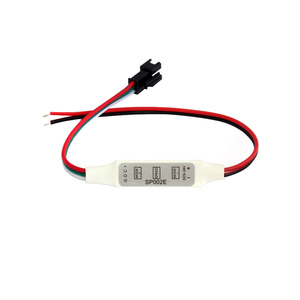 Thông minh điện tử điều khiển tốc độ chạy nước <span class=keywords><strong>mini</strong></span> 3 key ws2811 ws2812b pixel LED Strip ánh sáng mô-đun dimmer điều khiển - Product Image 4