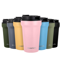 Tasse à café de voyage écologique, avec couvercle, Logo personnalisé, écologique, vente en gros, réutilisable