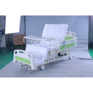 ホームケア看護ベッドで転倒電気Icuワードルーム調節可能な電気看護ベッド