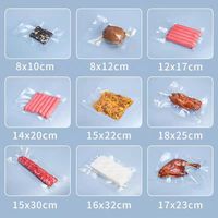 Sacs sous vide en Mylar pour aliments, personnalisables avec logo, en plastique, vente directe usine Chine