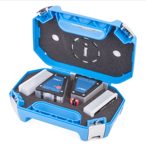 Outil d'alignement de courroie bleue TKBA 40, précision 0,01, ligne laser IP55, aimants puissants, équipement de test, outil de maintien, garantie 1 an - Product Image 1