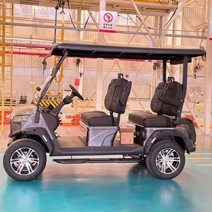 Voiturette de golf 4 places, espace spacieux, conduite facile, adhérence ferme sur le gazon, voiturette de golf pratique pour les manoirs, pour les chemins non publics, DOT CE - Product Image 4