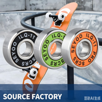 Roulements de skateboard ABEC-11 608RS en stock usine, silencieux et haute vitesse pour trottinettes et patins à roulettes, roulements à billes à gorge profonde 8x22x7mm