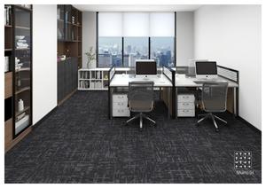 Alfombra Modular Moderna y Minimalista, Antideslizante, Resistente al Desgaste, Reducción de Ruido, Fácil de Limpiar, para Tráfico Intenso, Oficina, Hotel - Product Image 4