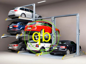 Đôi bài Ba Stacker thủy lực tự động xe bãi đậu xe nâng tự động hệ thống đỗ xe cho nhà để xe thiết bị - Product Image 4