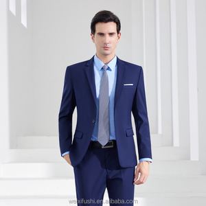 Costume d'affaires de haute qualité, costume de mariage pour <span class=keywords><strong>homme</strong></span>, costume de banque, uniforme de travail de bureau, <span class=keywords><strong>vêtements</strong></span> pour <span class=keywords><strong>homme</strong></span>, costume formel pour <span class=keywords><strong>homme</strong></span>, veste et pantalon - Product Image 1