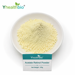 Materia Prima Cosmética, Acetato de <span class=keywords><strong>Retinol</strong></span> en Polvo Amarillo Fino, Control Estricto de Impurezas para el Procesamiento de Fórmulas Químicas Diarias, a Granel - Product Image 1