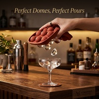 Moule en silicone demi-sphère 24 cavités, qualité alimentaire, démoulage facile, direct usine, sans BPA, antiadhésif, pour dôme de chocolat, DIY, OEM, ODM