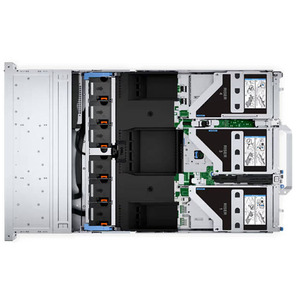 سيرفر كمبيوتر للأعمال سيرفر dell PowerEdge سيرفر R760 انتل زينوم وحدة المعالجة المركزية 64 جيجابايت DDR5 زينوم 8452Y 2U سيرفر رفيع
