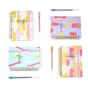 Customizable A5 Spiral <strong>Notebook</strong> for Women Thick Sublimation Journal Custom Subject Printing Paper Agenda Gift Diaries <strong>Size</strong> A6 - Product Image 4