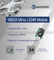 Module Lidar haute résolution Surertech VB22A, capteur optique pour drones