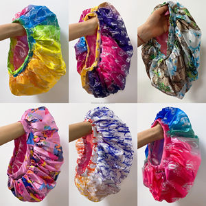 Nouveaux Bonnets de Nuit de Luxe en Satin Double Couche pour Femmes, Usage Quotidien, Quatre Saisons, Vente en Gros - Product Image 1