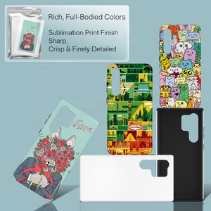 Coque magnétique 2-en-1 de luxe Prosub avec revêtement pour sublimation, compatible avec Samsung S25 S24, en PC et TPU mat antichoc - Product Image 5