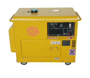 Hete Aanbieding CE-gecertificeerde 5KW 6KW 7KW 220V Professionele Stille Dieselgenerator voor Thuis- en Commercieel Gebruik - Product Image 3