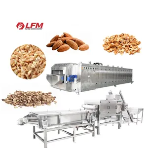 Factory Automatic Chestnut Chop Cutter Chopped Nuts Chopping Pistachio Sliver Machine Almond Strip Cutting Machines