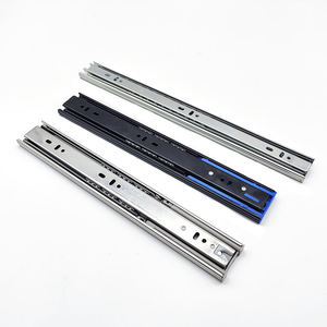 Charnières cachées Rails coulissants absorbant les chocs, billes en acier, rails auto-amorçants pour meubles, armoires et tiroirs - Product Image 4