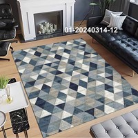 Tapis de salon de luxe moderne de haute qualité, extra large, antidérapant, lavable en machine, tapis de sol pour porte