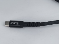Câble de charge rapide USB Type-C en nylon tressé en alliage d'aluminium de haute qualité 240W 5A 1m pour ordinateur et imprimante