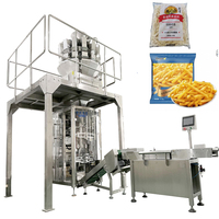 Machine d'emballage verticale entièrement automatique certifiée CE pour la fabrication, le remplissage et la fermeture de sacs, adaptée à divers matériaux granulaires.