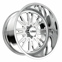 Jantes en alliage forgé personnalisées JTX BALLISTIC 15-26 pouces 8x165.1 pour Ram 2500 3500 Hummer H2 Pick-up robuste tout-terrain 4x4