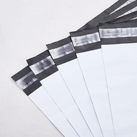 Enveloppes d'expédition express noires compostables, sacs en plastique recyclables pour vêtements, chaussures, chaussettes, emballage de commerce électronique