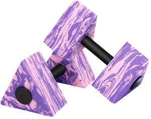 Haltères aquatiques portables en EVA, design triangulaire, légers, lot de deux, équipement d'exercice aérobie et de <span class=keywords><strong>natation</strong></span> |   Barres de musculation pour <span class=keywords><strong>piscine</strong></span> pour adultes - Product Image 6