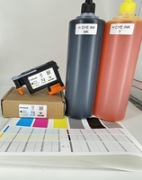 Tinta para Plotter HP72, T790, T3500, T1500, T1300, T2300, Suministro Continuo de Tinta de 500 ml 500 ml