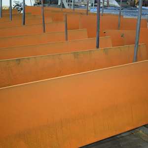 Jardinera de Acero Corten, Irregular, Rústica, para Exteriores, para Flores y Plantas Verdes - Product Image 2