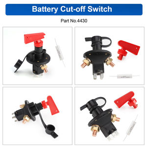 Isolateur de batterie universel 24V 150A 4 bornes, interrupteur principal de coupure/déconnexion de l'alimentation, interrupteur d'arrêt, étanche IP65, kit de type <span class=keywords><strong>FIA</strong></span>, course automobile, rallye - Product Image 5