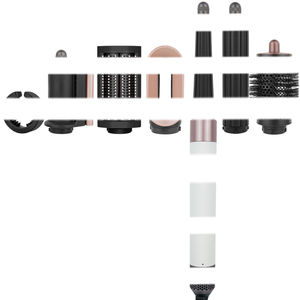 Rizador de aire LED portátil eléctrico multifuncional 6 en 1 HS 08 con calor ajustable para uso doméstico y hotelero - Product Image 2