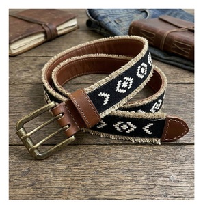 Premium Handcrafted Blanket Carrying Belt with Brass Buckle Traditional Style Durable Strap for Organizing <b>Rolled</b> Blankets - Product Image 1