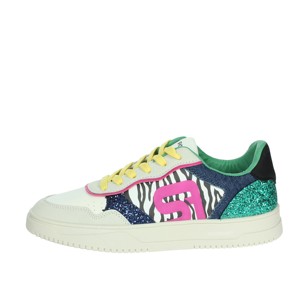 Sneakers basse multicolori da donna sasp240942 scarpe leggere leggere da passeggio morbide per l'estate inverno autunno - Product Image 1