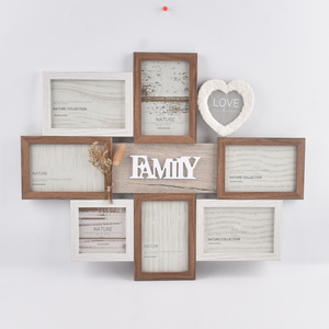 Tùy Chỉnh Sáng Tạo Hai Mặt Hiện Đại Đơn Giản Tự Làm Gỗ Khung Ảnh Xoay Thiết Kế Khắc Trang Trí Nội Thất Chết Cắt In Ấn Xoay - Product Image 4