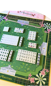 Luxury Portable <b>Golf</b> Masters American Mahjong Tiles HaloOne 160 Pcs Engraved Acrylic Mahjong Set with Designer Bag Non-slip <b>Mat</b> - Product Image 3