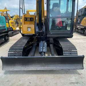 Excavatrices d'occasion Sany SY75C Pro avec de bonnes performances, machine sur chenilles de 7 tonnes, mini-excavatrice d'occasion en stock en promotion - Product Image 3