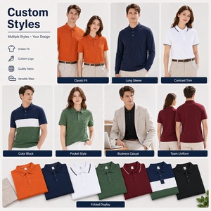 เสื้อถักโลโก้แบบกำหนดเองสำหรับทุกเพศ เนื้อผ้าปิเก้พรีเมียม นุ่ม ระบายอากาศได้ดี  เหมาะสำหรับพิมพ์ลาย  ชุดทีม  รับผลิตแบบ OEM/ODM ขายส่งจำนวนมาก - Product Image 4