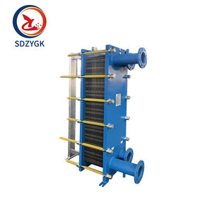 Échangeur de chaleur à plaques pour le chauffage centralisé de l'eau, de l'eau, de l'<span class=keywords><strong>huile</strong></span>, échange de chaleur, <span class=keywords><strong>bain</strong></span> <span class=keywords><strong>d</strong></span>'eau chaude industriel, radiateur de chaudière - Product Image 4