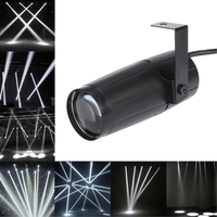 Projecteur de lumière LED, lot de 1, 5W, route, très lumineux, effet d'éclairage pour KTV, fête à domicile