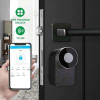 Nouvelle Arrivée Cylindre de Serrure de Porte Intelligente Norme Européenne avec TTLock Cloud Design Luxe Télécommande Mot de Passe