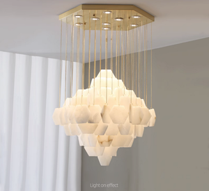 Mặt dây chuyền ánh sáng Trần Fan Trần móc gắn khung - Product Image 4