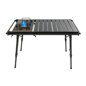 Chanodug Nuevo Horno Portátil Moderno de Aleación de Aluminio FX-7146+8729-2 Qilin para Uso Comercial en Exteriores, Negro - Product Image 1