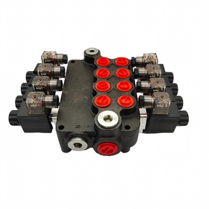 Vanne de commande directionnelle monobloc hydraulique à solénoïde 4 bobines Huamao 4Z80-AAAA-ES3-12/24VDC-G |   Garantie d'un an 45 litres/min - Product Image 4