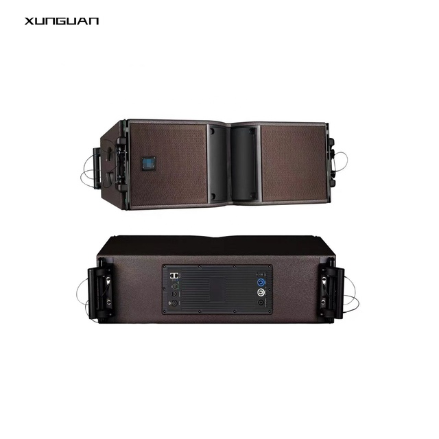 Acoustic KA208P High Quality Active Dual 8 Inch Line Array Speaker for Church Sound System Equipment DJ Bar KTV