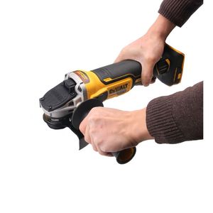 <span class=keywords><strong>Meuleuse</strong></span> d'angle <span class=keywords><strong>sans</strong></span> <span class=keywords><strong>fil</strong></span> à bouclier réglable de sécurité professionnelle <span class=keywords><strong>avec</strong></span> disque de 125mm Vitesse de 9000 tr/min pour le me - Product Image 4