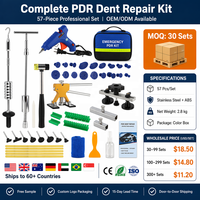 Kit de Reparación de Abolladuras sin Pintura (PDR) Profesional CIHOO para Restauración de Abolladuras por Granizo y Carrocería de Automóviles