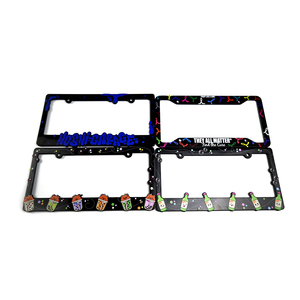 Bon marché Vente en gros Cadres de <span class=keywords><strong>plaque</strong></span> d'<span class=keywords><strong>immatriculation</strong></span> vierges réutilisables écologiques Support de <span class=keywords><strong>plaque</strong></span> de voiture <span class=keywords><strong>avec</strong></span> <span class=keywords><strong>logo</strong></span> personnalisé - Product Image 4